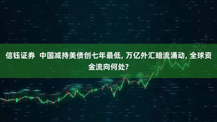 信钰证券  中国减持美债创七年最低, 万亿外汇暗流涌动, 全球资金流向何处?